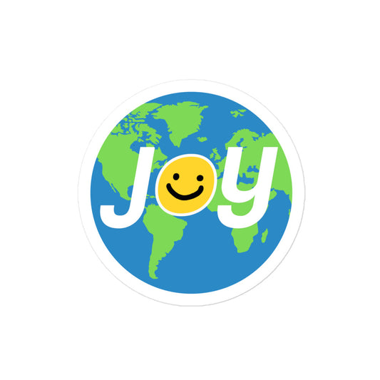 World Joy Sticker